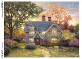 Thomas Kinkade- Gingerbread Cottage - 300 Piece Puzzle