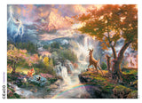 Thomas Kinkade Disney - Bambi's First Year - 1000 Piece Puzzle