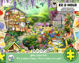 EZ 2 Hold - Animal Garden Party - 1000 Oversized Piece Puzzle