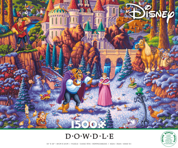 Disney Dowdle - Beauty and the Beast Finding Love - 1500 Piece Puzzle