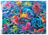 Underwater Octopus- 750 Piece Glow-in-the-Dark Puzzle