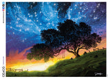 Glowing Skies- 750 Piece Glow-in-the-Dark Puzzle