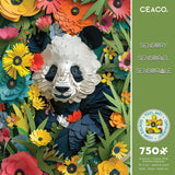 Paper Panda - 750 Piece Sensory Puzzle