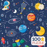 Kids 100 Piece Puzzle - Space Friends - 100 Piece Puzzle