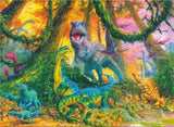 Kids 100 Piece Puzzle - Dinosaur Jungle - 100 Piece Puzzle