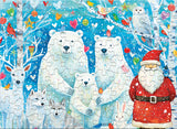 Holiday 100 Piece - Polar Portrait - 100 piece puzzle