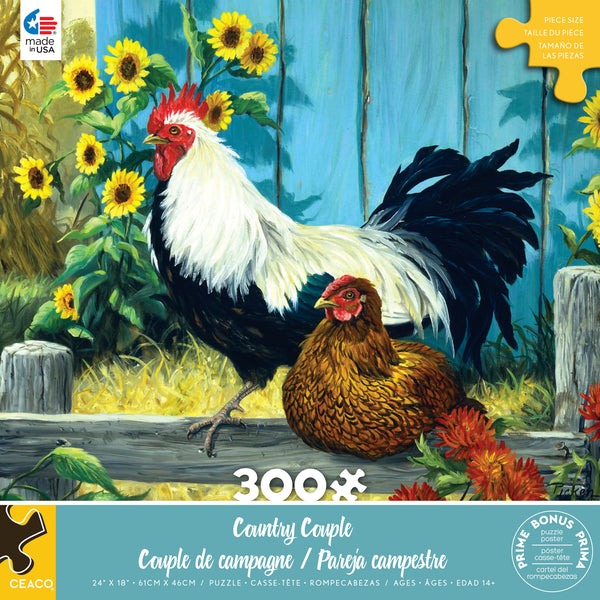 Country Couple - 300 Piece Puzzle