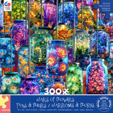 Jars of Flowers - 300 Piece Puzzle