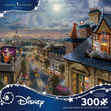 Thomas Kinkade Disney - The Aristocats - Love Under the Moon - 300 Piece Puzzle