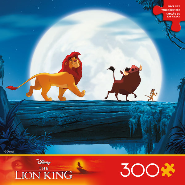 Disney 300 Oversized Pieces - The Lion King Evening Walk - 300 Piece Puzzle