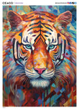 Space Savers- Tiger Colors - 300 Piece Puzzle