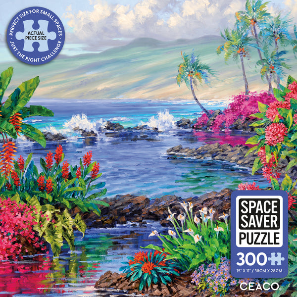 Space Savers- Essence of Aloha- 300 Piece Puzzle