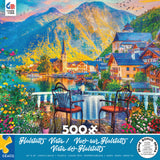 Around the World- 500 piece puzzle- Halstatt Vista