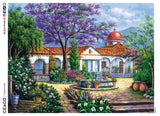 Arturo Zarraga - Hacienda with Patio - 550 Piece Puzzle