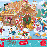 Mickey's Gingerbread House- 500 Piece Disney Holiday