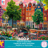 500 Piece Puzzle - Sunset in Amsterdam