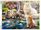 500 Piece Puzzle - A Purrfect Day