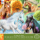 500 Piece Puzzle - A Season for Horses