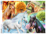 500 Piece Puzzle - A Season for Horses