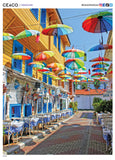 500 piece puzzle- Colorful Parisols