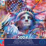 Land of the Free - Stars & Stripes - 550 Piece Puzzle