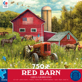 Simple Life - The Red Barn - 750 Piece Puzzle