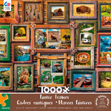 Rustic Lodge - Rustic Frames - 1000 Piece Puzzle