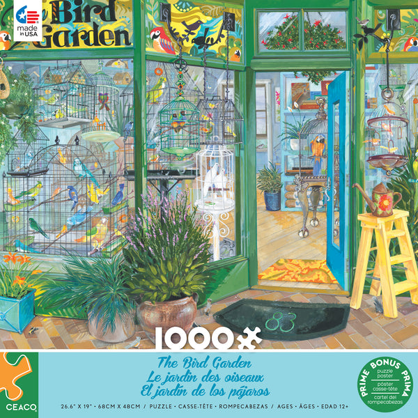 Shop Windows - The Bird Garden - 1000 Piece Puzzle