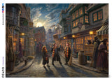 Thomas Kinkade Harry Potter - Diagon Alley- 1000 Piece Puzzle