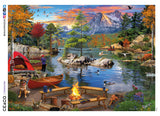 David Maclean - Fishing with My Son - 1000 Piece Puzzle