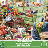 Kittens in the LIving Room - 1000 Piece Puzzle