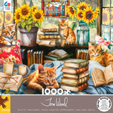 Book Lovers Live Here - 1000 Piece Puzzle