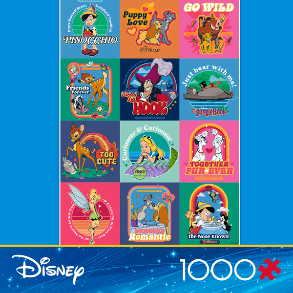 Disney Fine Art - Storybook Squares - 1000 Piece Puzzle