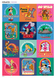 Disney Fine Art - Storybook Squares - 1000 Piece Puzzle