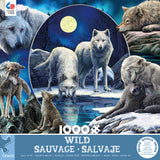 Wild - Wild Wolves Collage - 1000 Piece Puzzle