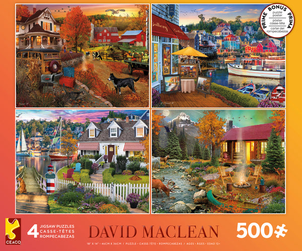 David MacLean - Multipack - 4 in 1 Puzzles