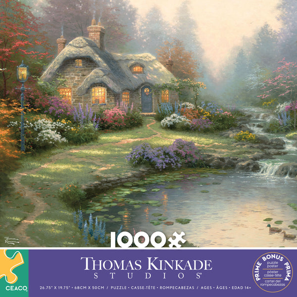 Thomas Kinkade - Everett's Cottage - 1000 Piece Puzzle