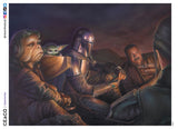 Thomas Kinkade Studios - Star Wars Mandalorian - An Uneasy Alliance - 550 Piece Puzzle